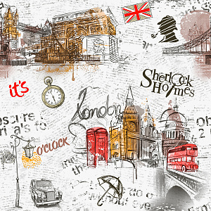 Брянские Обои Лондон гфр 2 С66БР-ГП